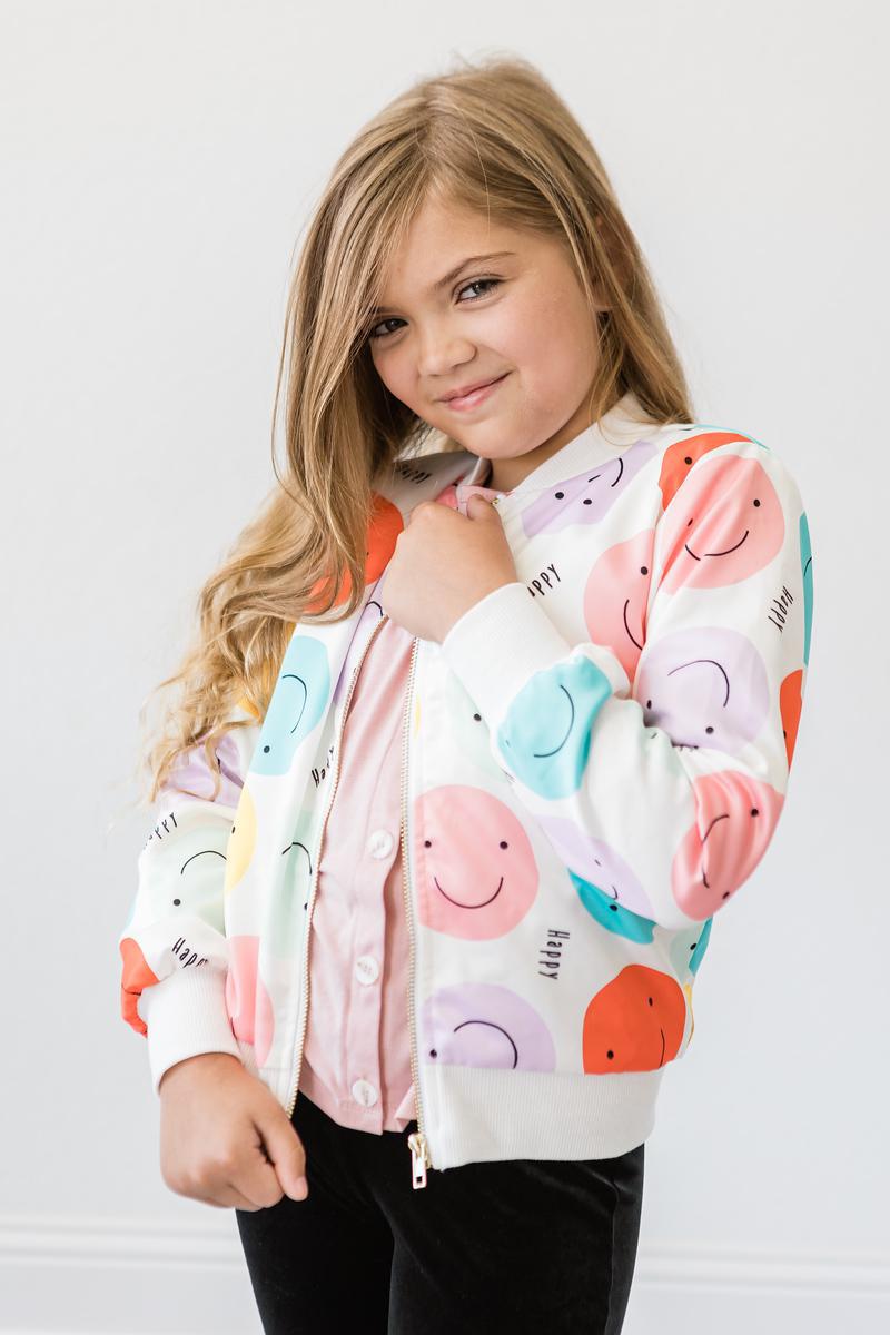 Mila & Rose:  Happy Days Satin Jacket