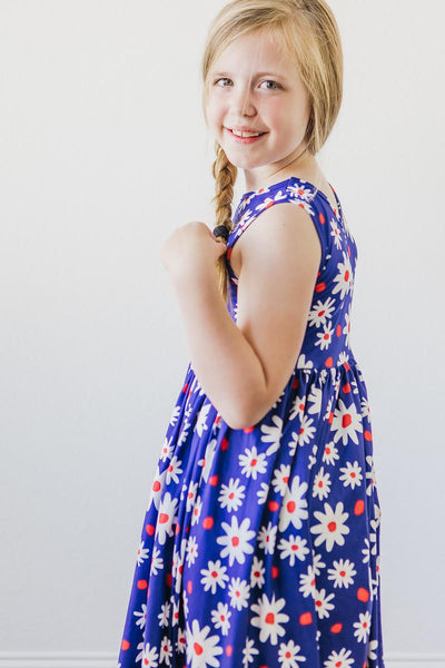 Mila & Rose:  Baby You're a Firework Tank Twirl Dress