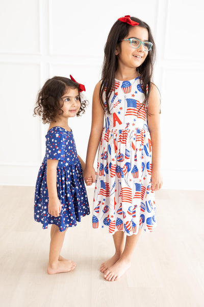 Mila & Rose:  Party in the USA Tank Twirl Dress