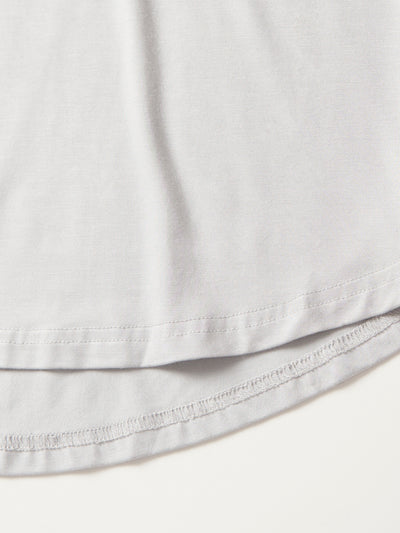 Little Bipsy Adult Bamboo Pocket Tee: Frost