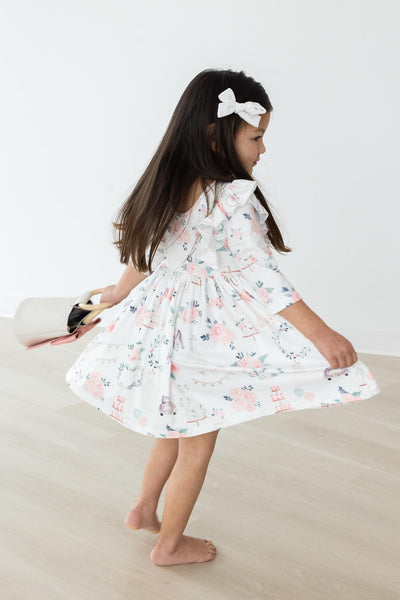 Mila & Rose:  Flower Girl Ruffle Twirl Dress