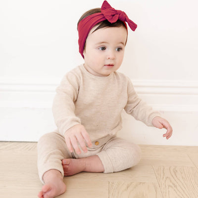 Baby Bling Bows The Knot Headwrap: Ruby