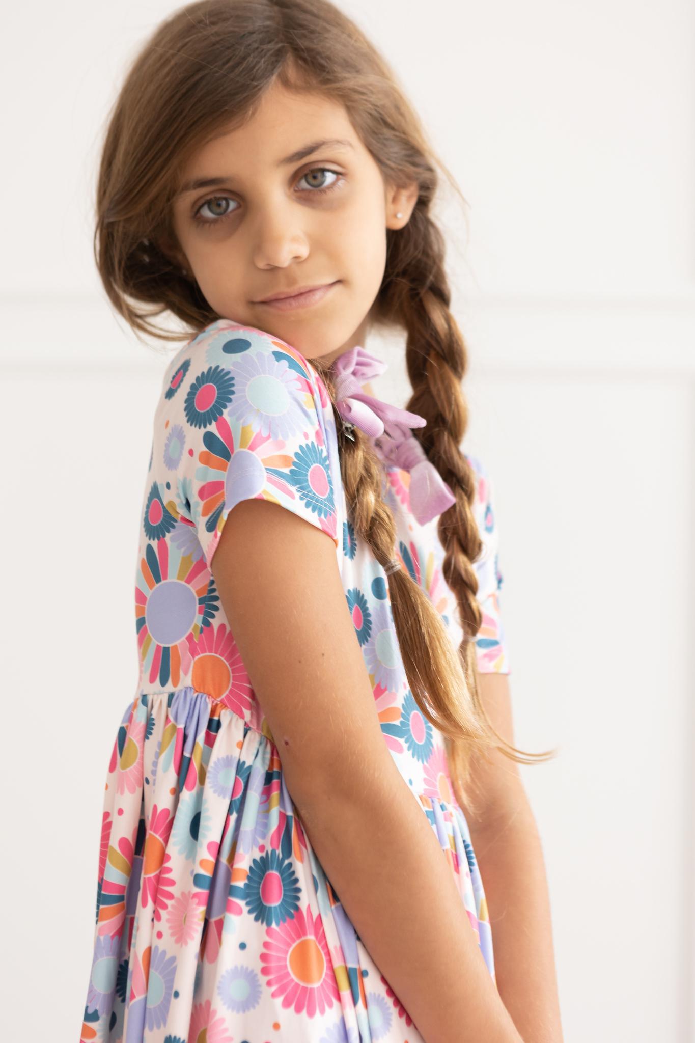 Mila & Rose:  Keep Growing S/S Pocket Twirl Dress