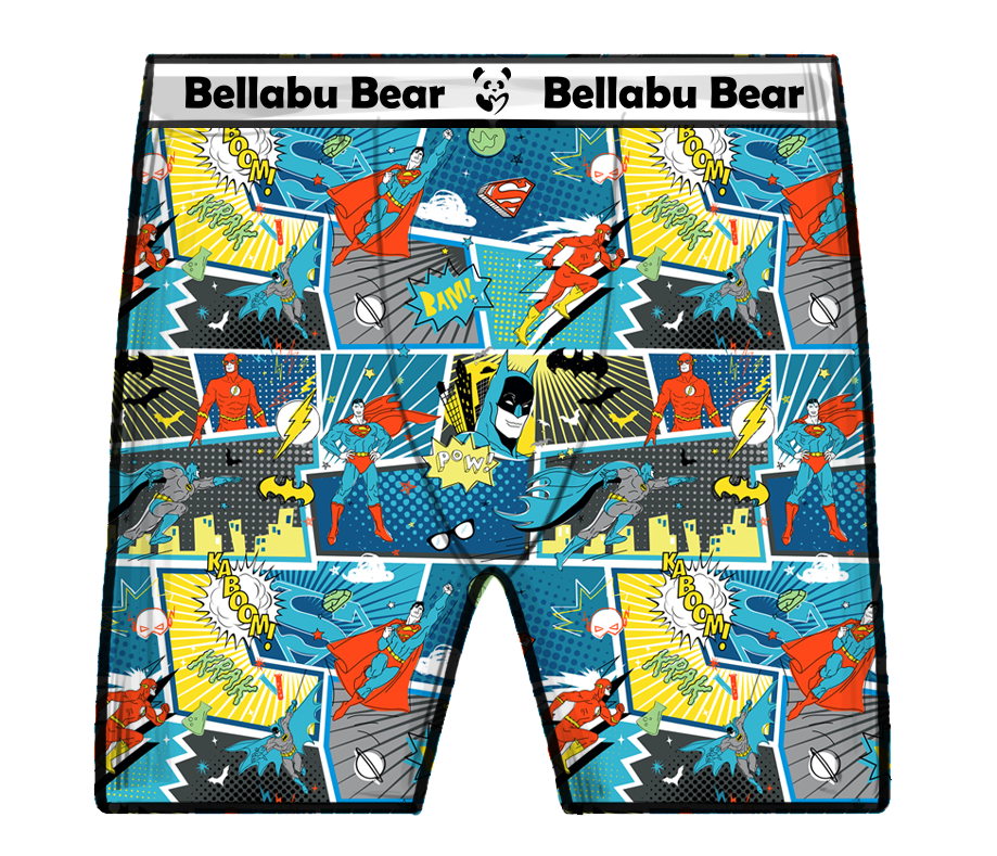 Bellabu Bear - Boy's Boxer Brief Batman 3-Pack