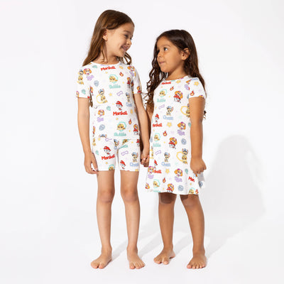 Bellabu Bear - PAW Patrol: Playful Pups Bamboo Kids Pajama Short Set