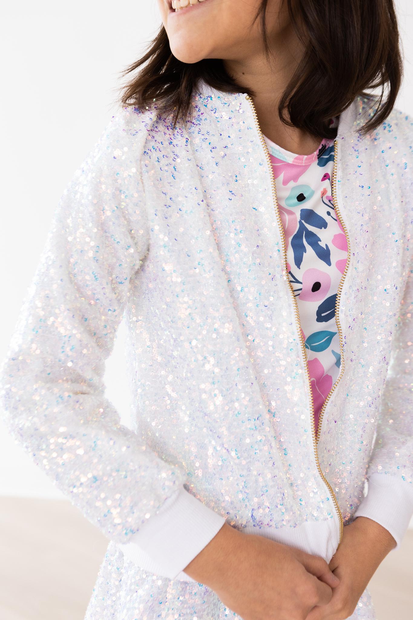 Mila & Rose:  Disco Sequin Jacket