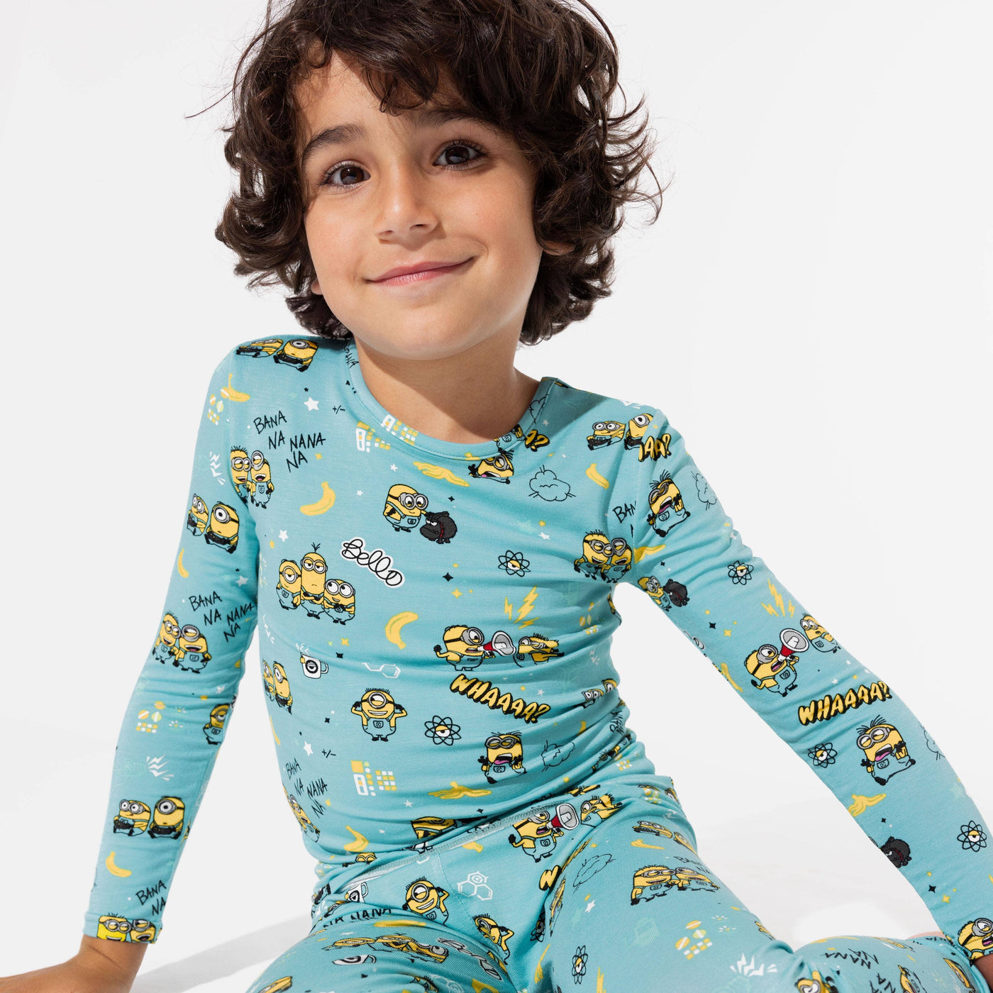 Bellabu Bear Pajama Set: Minions Bello Banana