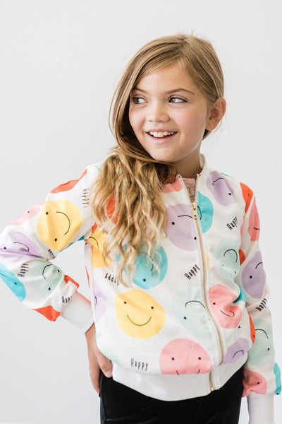 Mila & Rose:  Happy Days Satin Jacket