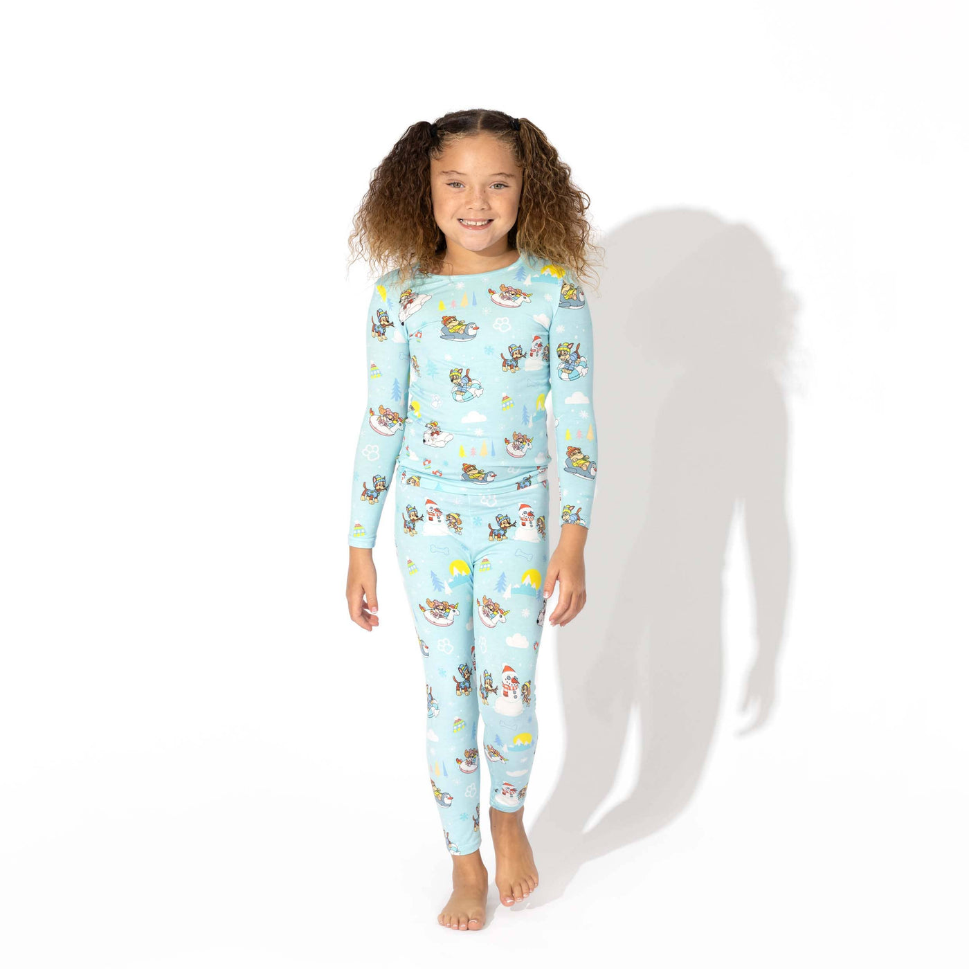 Bellabu Bear Bamboo Pajama Set: PAW Patrol Winter