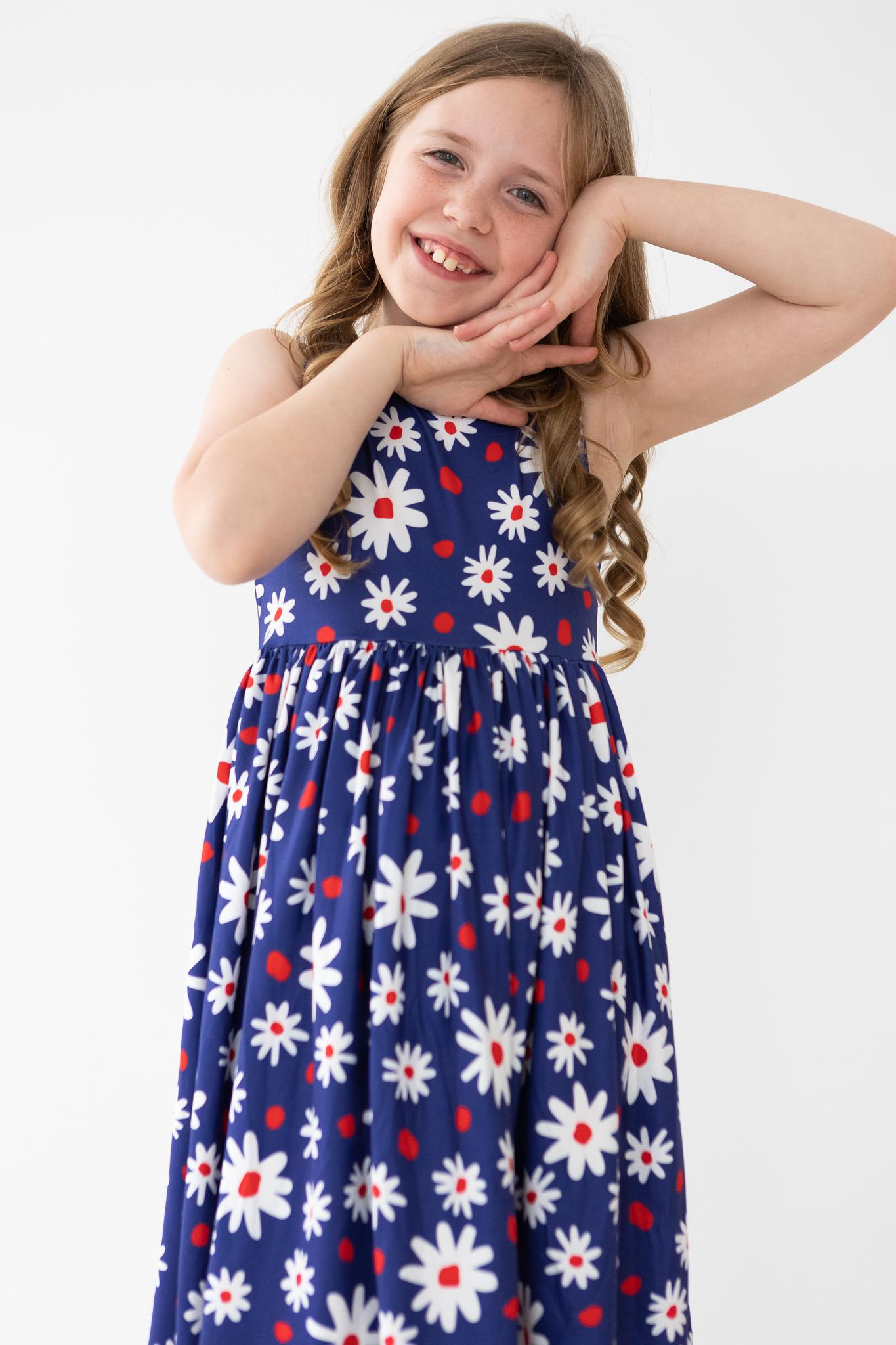 Mila & Rose:  Baby You're a Firework Tank Twirl Dress