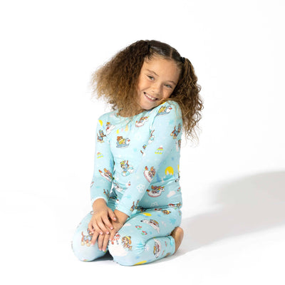 Bellabu Bear Bamboo Pajama Set: PAW Patrol Winter