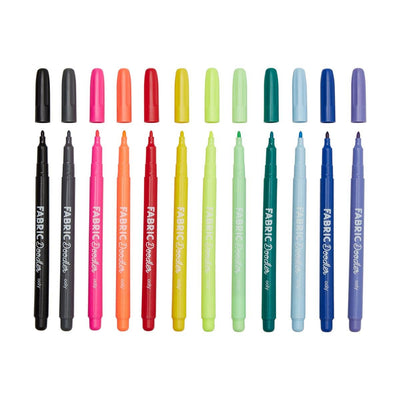 OOLY: Fabric Doodlers Markers (Set of 12)