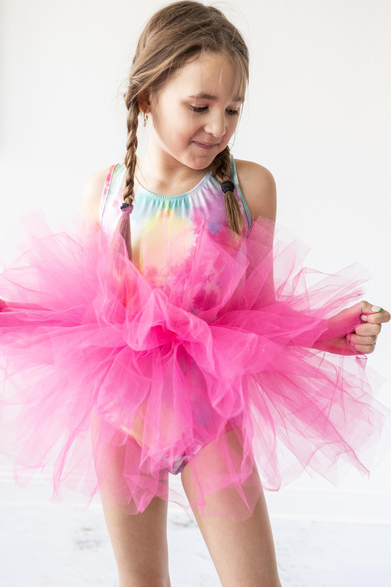 Mila & Rose:  Far Out Tank Tutu Leotard