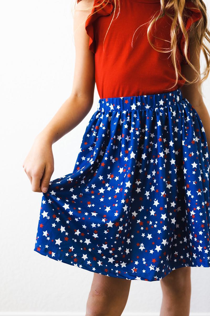 Mila & Rose:  SALE Star Bright Twirl Skirt