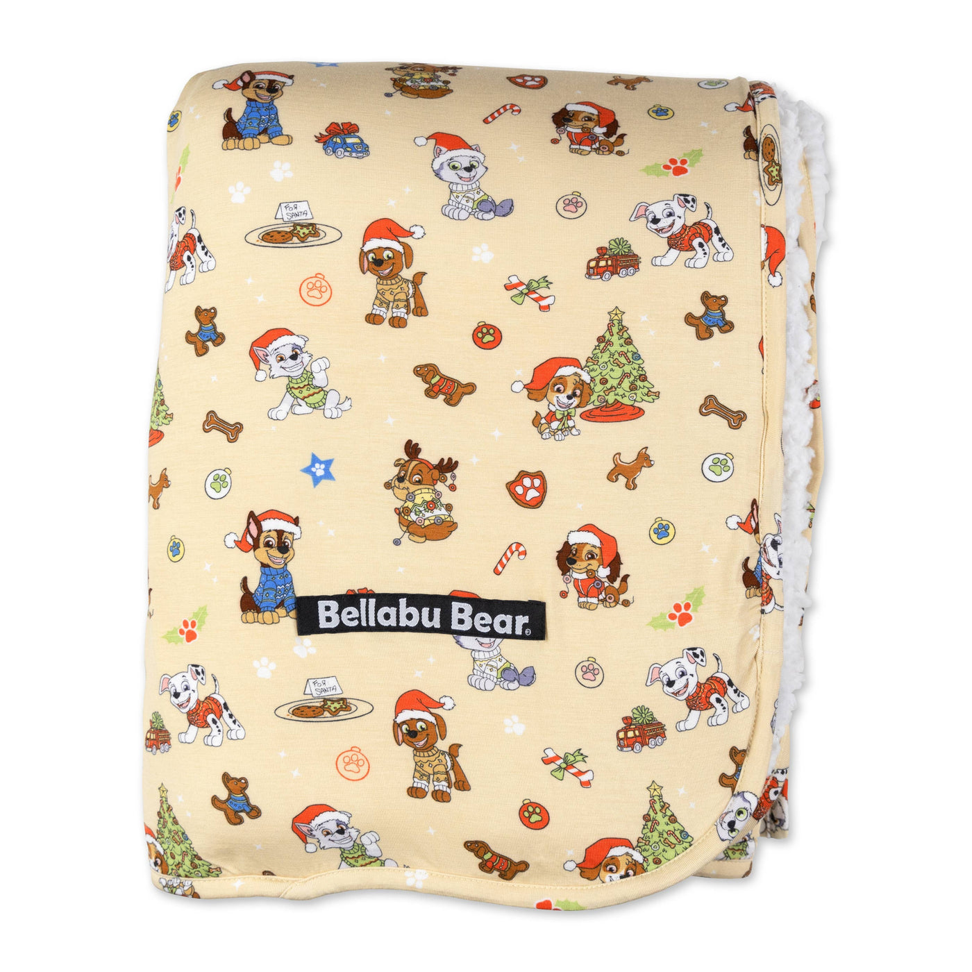 Bellabu Bear Bamboo Blanket: PAW Patrol Jingle Paws