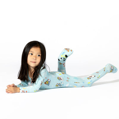 Bellabu Bear Bamboo Convertible Footie: PAW Patrol Winter