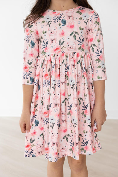 Mila & Rose:  This Little Piggy Twirl Dress