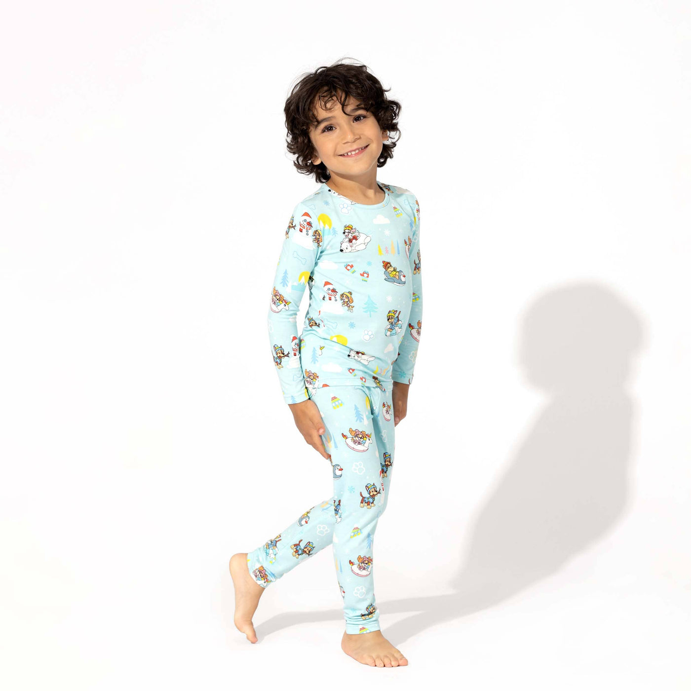 Bellabu Bear Bamboo Pajama Set: PAW Patrol Winter