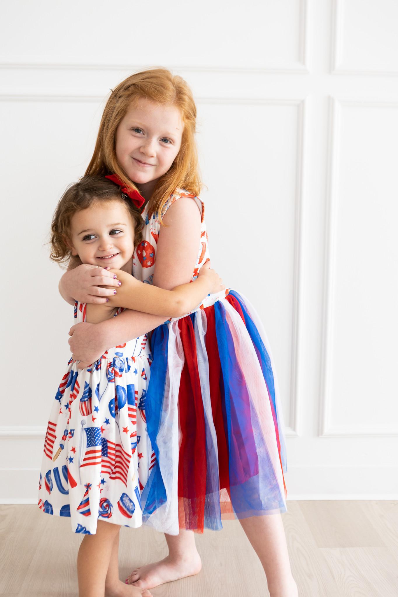 Mila & Rose:  Party in the USA Tank Twirl Dress