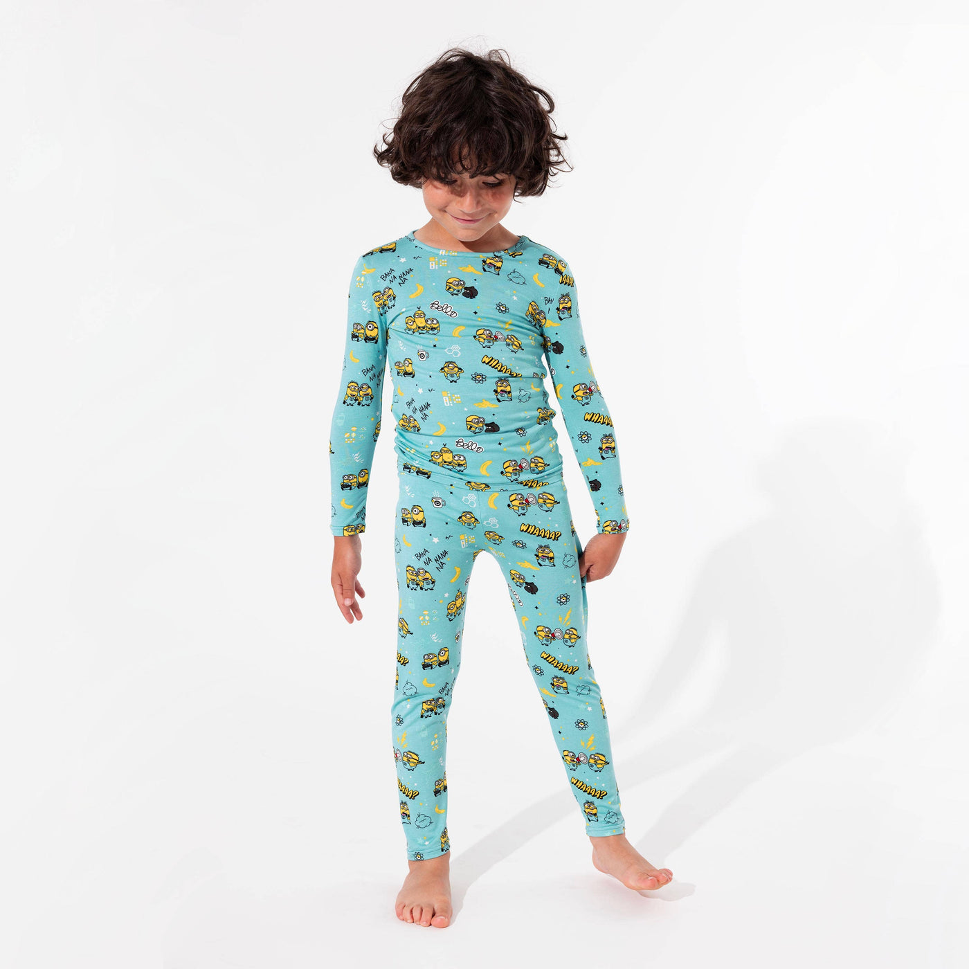 Bellabu Bear Pajama Set: Minions Bello Banana