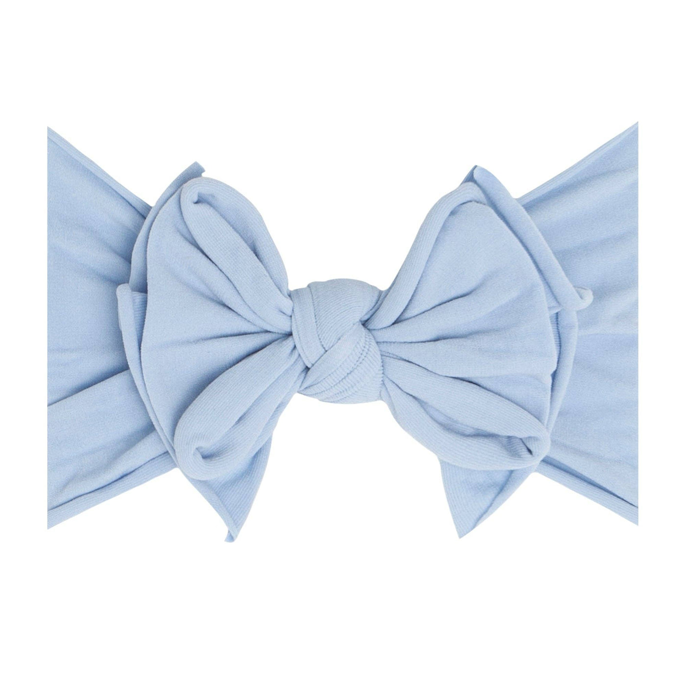 Baby Bling Bows Fab-Bow-Lous Headwrap: Dusty Blue