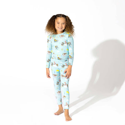 Bellabu Bear Bamboo Pajama Set: PAW Patrol Winter