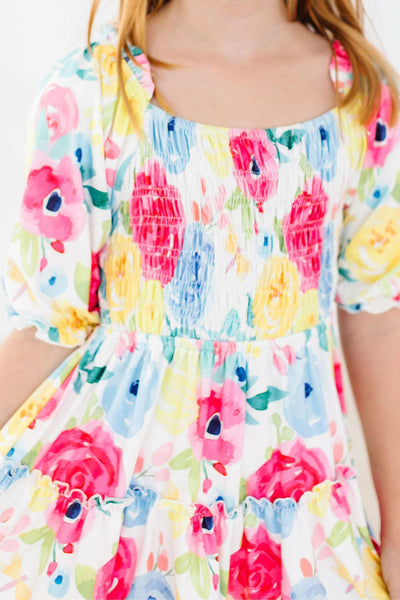 Mila & Rose:  Rosie Smocked Ruffle Dress