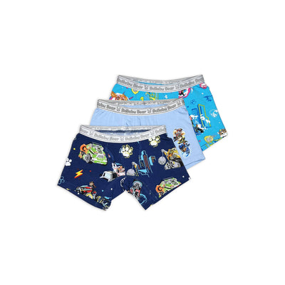 Bellabu Bear Boxer Brief 3-Pack: PAW Patrol Mighty Movie