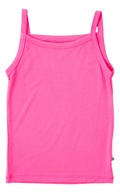 Birdie Bean Tank Top: Solid Azalea