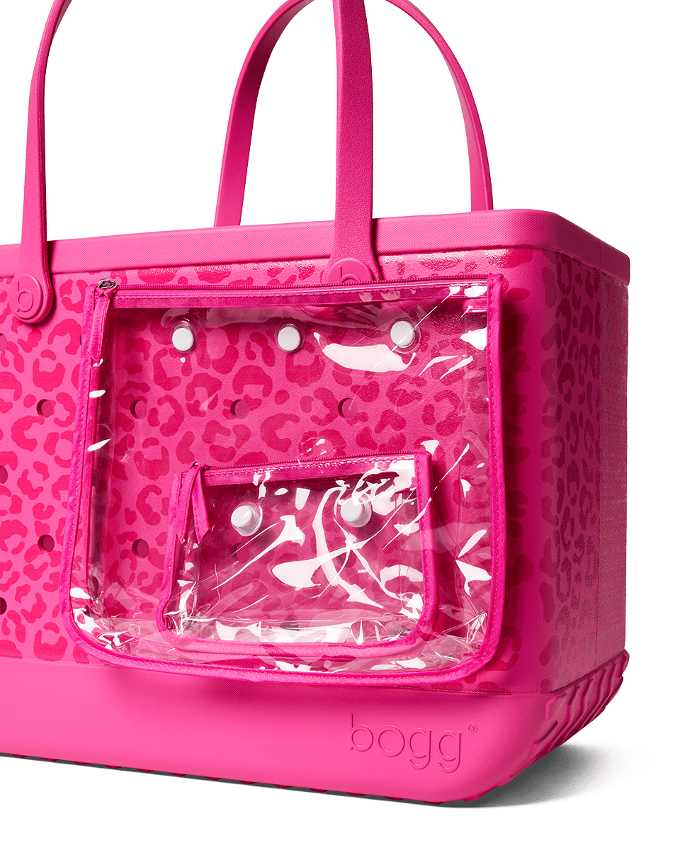 ORIGINAL Bogg Bag: Purrr-fectly PINK Leopard