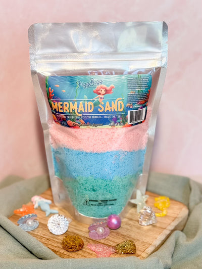 Fizz Bizz Kids Bath Salts: Mermaid Sand