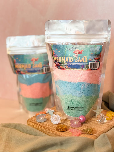 Fizz Bizz Kids Bath Salts: Mermaid Sand