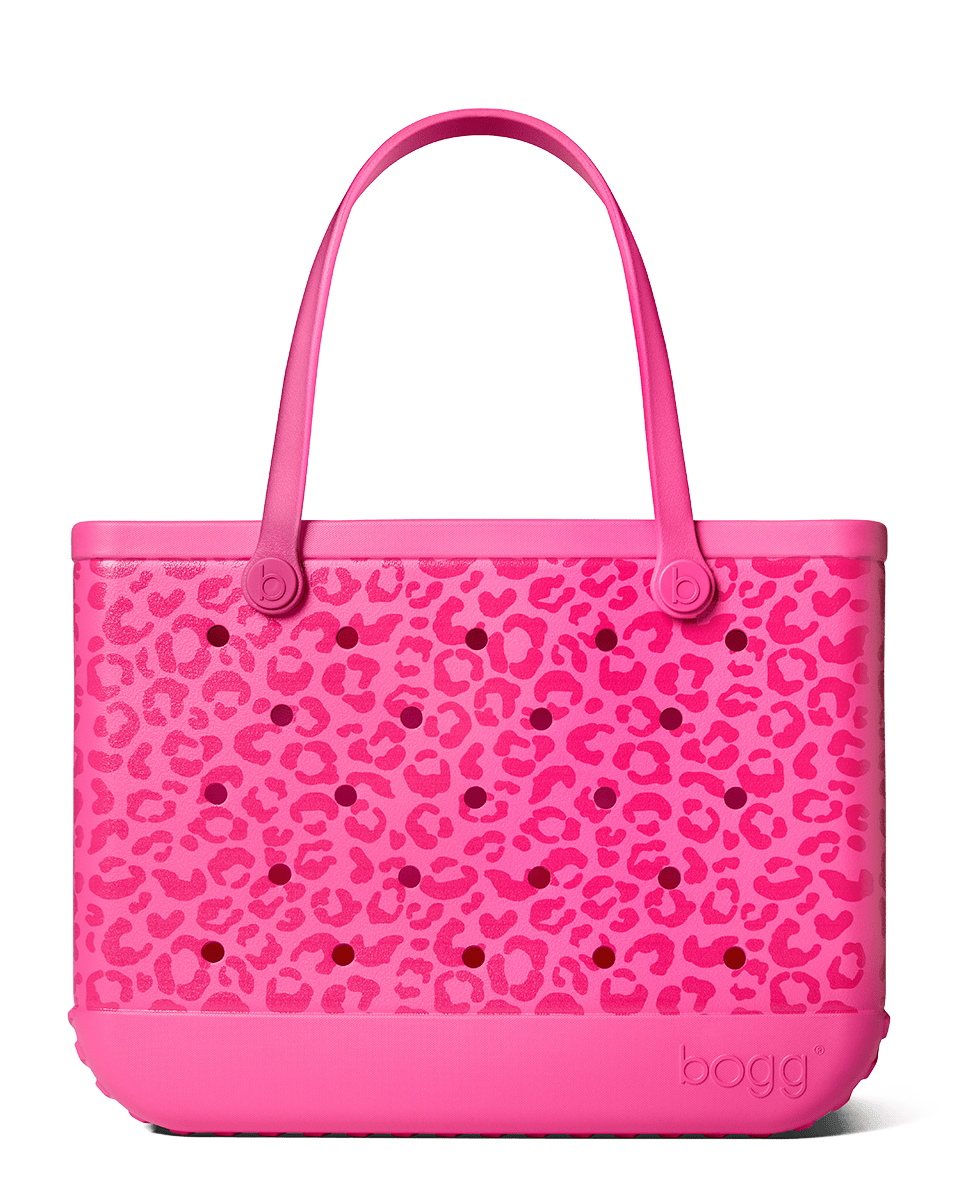 ORIGINAL Bogg Bag: Purrr-fectly PINK Leopard