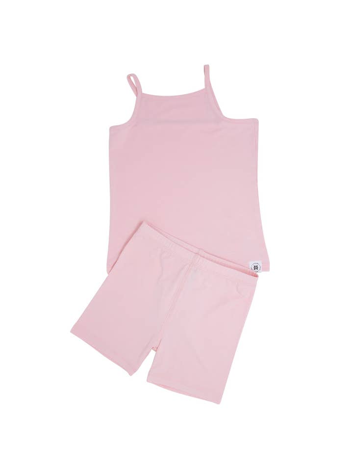 Sweet Bamboo Sport Short: Blush Pink