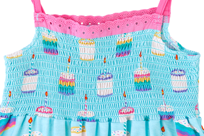 Birdie Bean Smocked Birdie Dress: Harlow