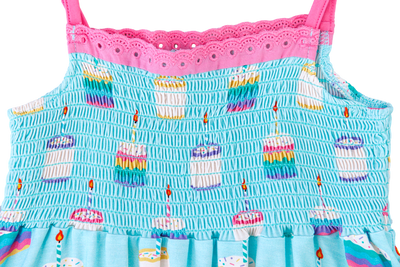 Birdie Bean Smocked Birdie Dress: Harlow