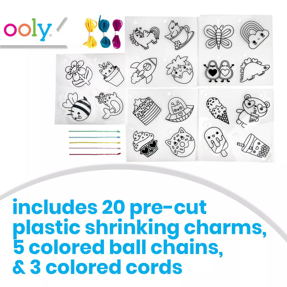 OOLY Shrink-Its! D.I.Y. Shrink Art Kit: Fun Friends