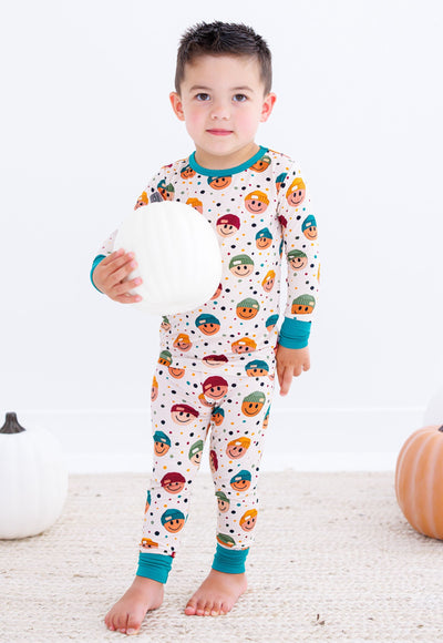 Birdie Bean Pajama Set: Sterling