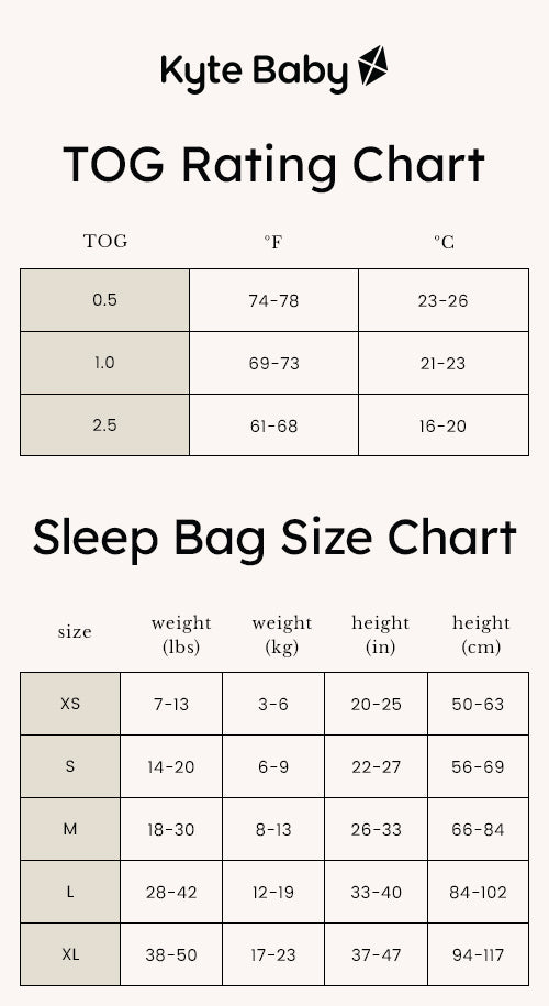 Kyte Baby Sleep Sack: Sakura 1.0 TOG