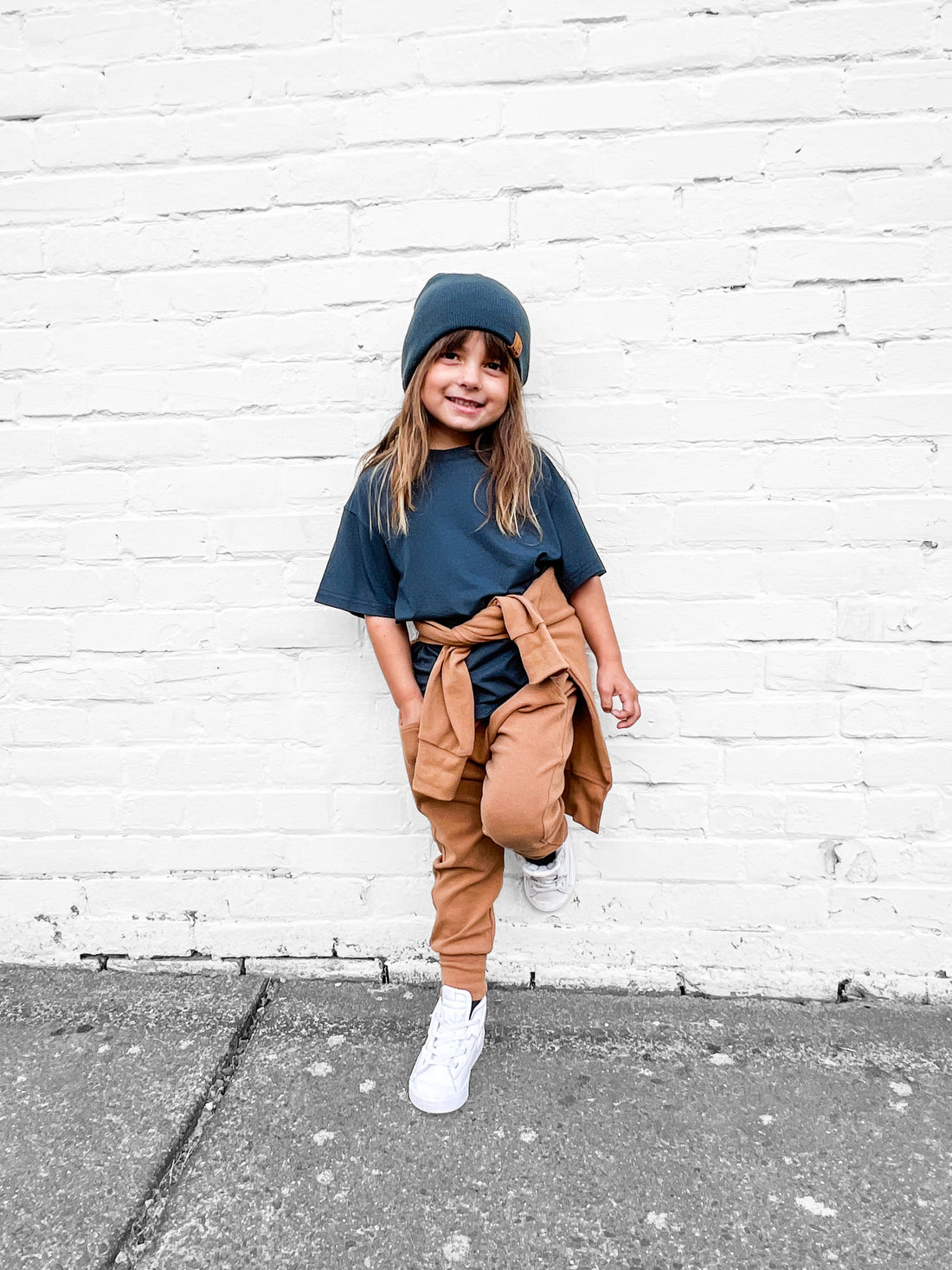 Little Bipsy Oversized Tee: Night Fall