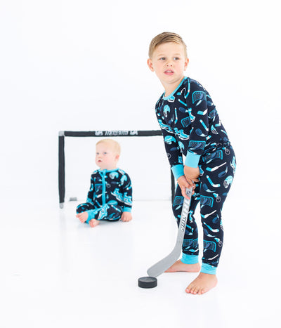 Birdie Bean Pajama Set: Wayne