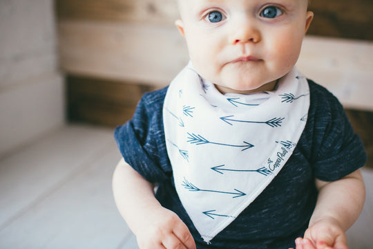 Copper Pearl Bandana Bib Set: Archer