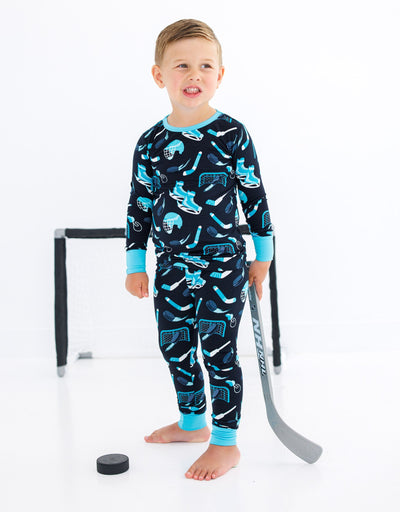 Birdie Bean Pajama Set: Wayne