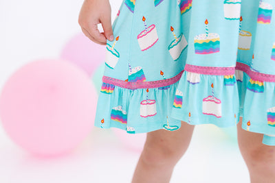 Birdie Bean Smocked Birdie Dress: Harlow