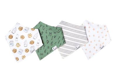 Print of the Week Copper Pearl Bandana Bib Set: Chip