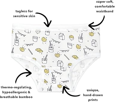 Bellabu Bear Underwear 7-Pack: Everyday Enchantment