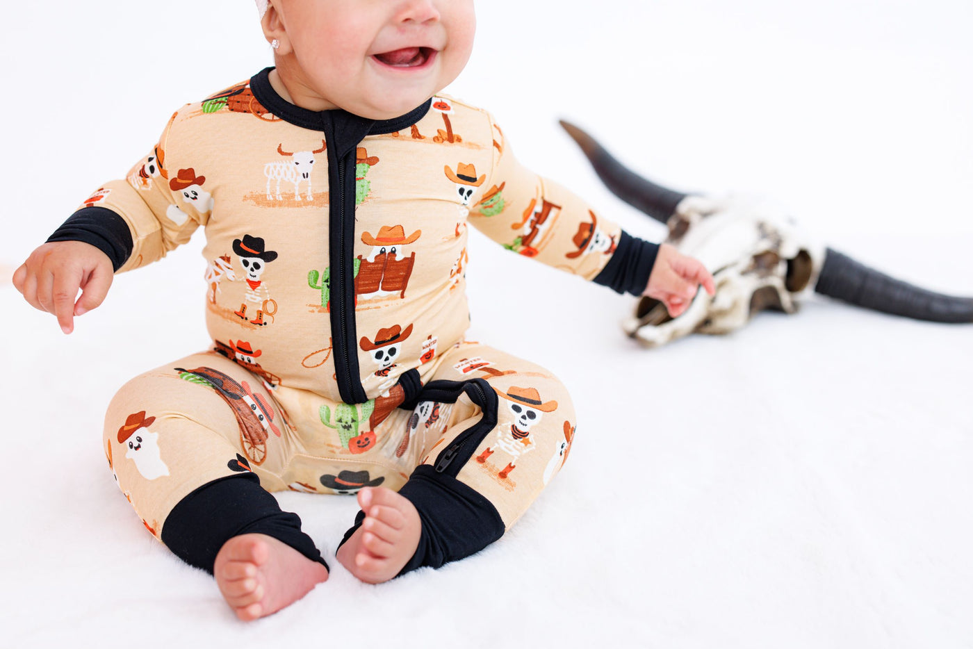 Birdie Bean Glow-in-the-Dark Convertible Romper: Willie