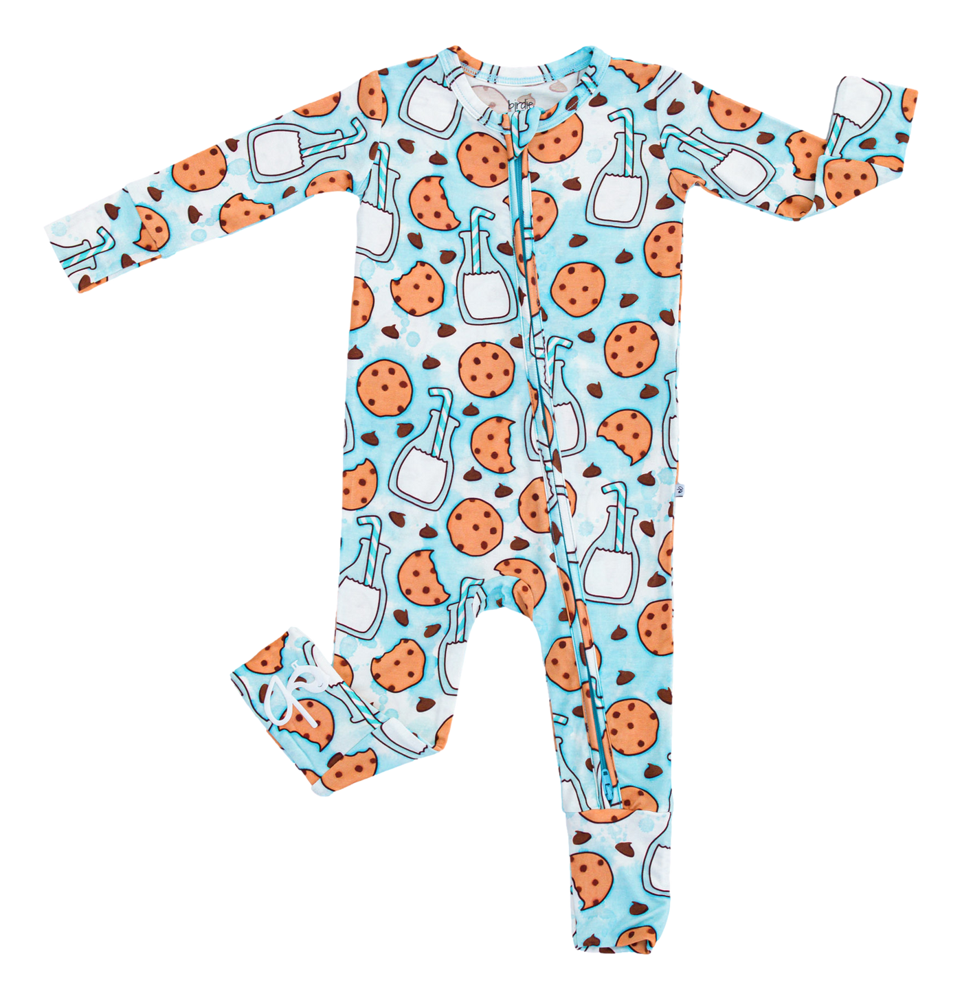 Birdie Bean Convertible Romper: Chip