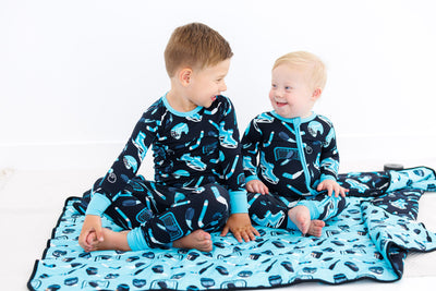 Birdie Bean Pajama Set: Wayne