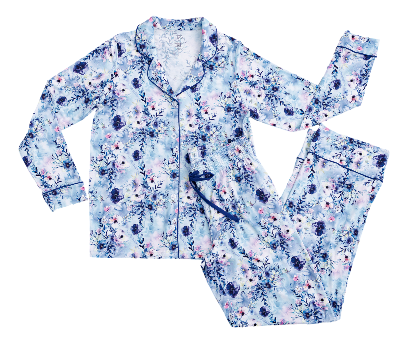 Birdie Bean Women's Lounge Set: Winter Floral